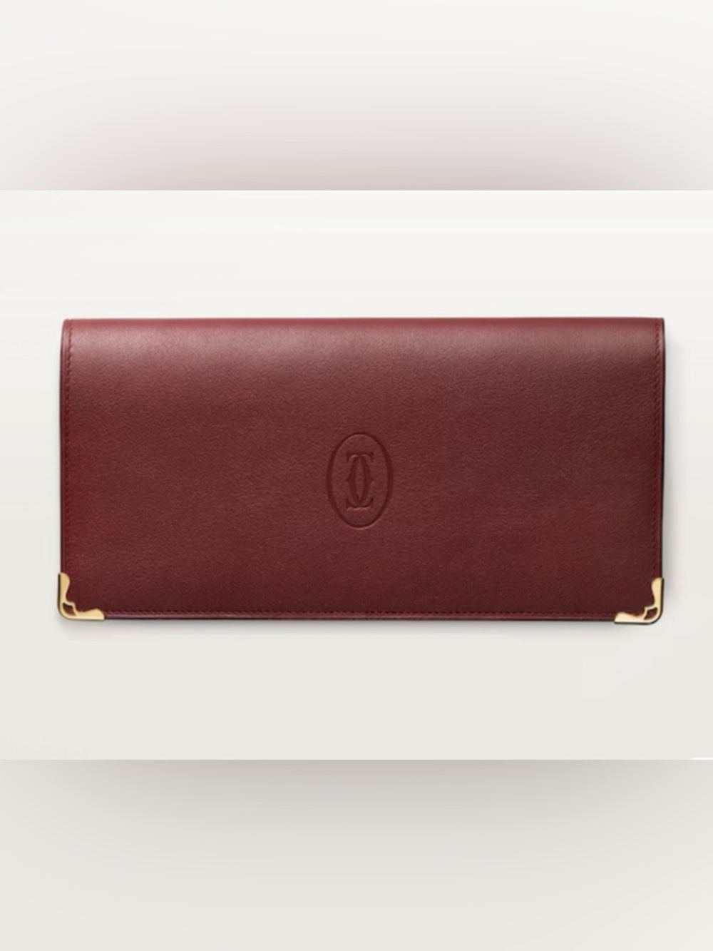 “Must de Cartier” Burgundy leather | Vintage